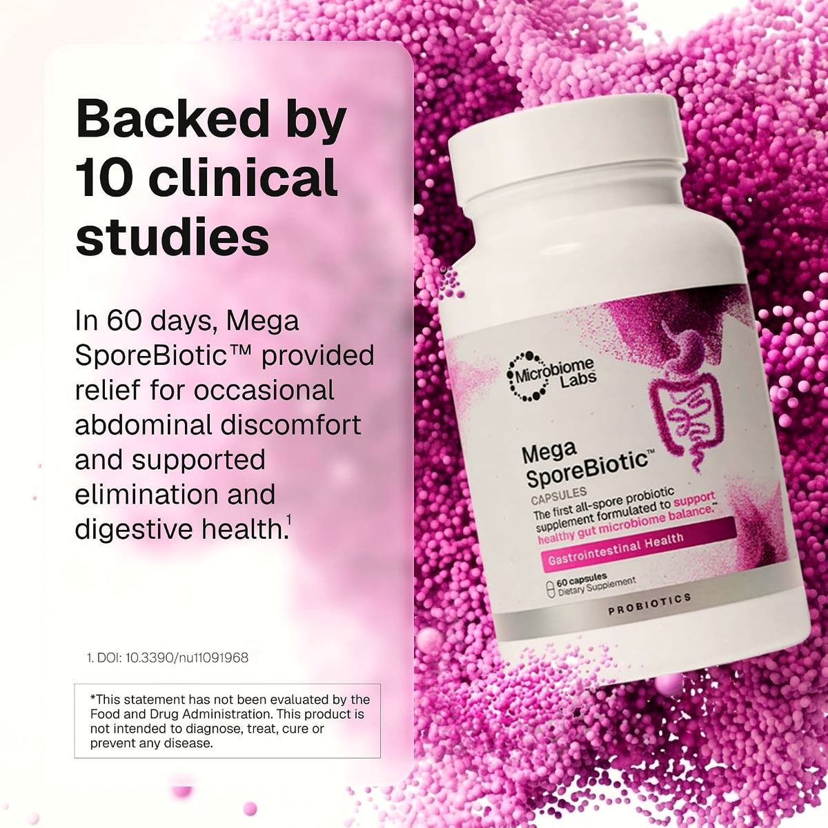 Microbiome Labs MegaSporeBiotic Daily Adult Probiotic