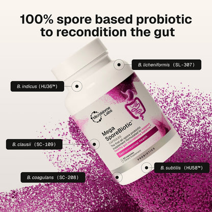 Microbiome Labs MegaSporeBiotic Daily Adult Probiotic